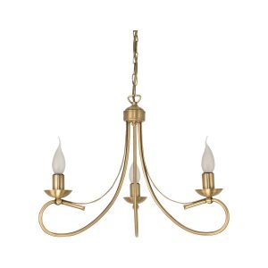 Lampa wisząca sufitowa złota glamour EDYLIT 3xE14 ALFA II 2-292 1048952 Lampa wisząca sufitowa złota glamour EDYLIT 3xE14 ALFA II 2-292 1048952