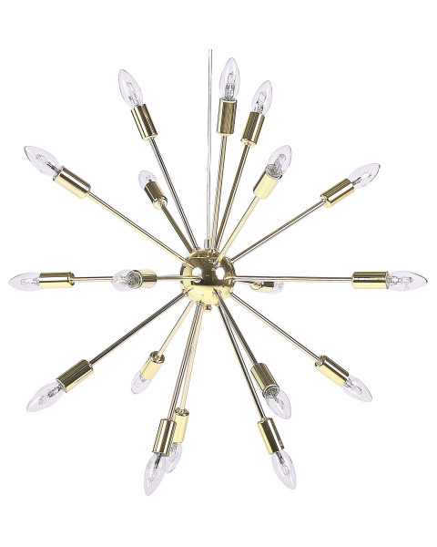 Lampa wisząca sufitowa złota 188209