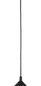 Lampa wisząca sufitowa zwis druciany klosz loft czarna 1xE27 TARIS 13-025 1005230 Lampa wisząca sufitowa zwis druciany klosz loft czarna 1xE27 TARIS 13-025 1005230
