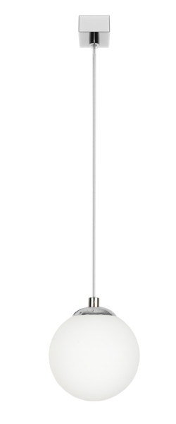 Lampa wisząca sufitowa zwis kule białe glamour chrom 1xE14 PELOTE 14-395 1048925