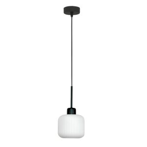 Lampa wisząca sufitowa zwis LED biały klosz loft 1xE27 BEKA BIANCO 14-965 1048931 Lampa wisząca sufitowa zwis LED biały klosz loft 1xE27 BEKA BIANCO 14-965 1048931