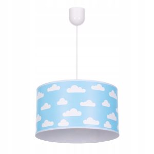 Lampa wisząca sufitowa żyrandol nadruk abażur CHMURKI 335407 Lampa wisząca sufitowa żyrandol nadruk abażur CHMURKI 335407