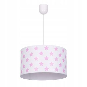 Lampa wisząca sufitowa żyrandol nadruk abażur Gwiazdy 335411 Lampa wisząca sufitowa żyrandol nadruk abażur Gwiazdy 335411