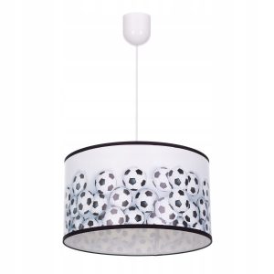 Lampa wisząca sufitowa żyrandol nadruk PIŁKA no abażur sport 335602 Lampa wisząca sufitowa żyrandol nadruk PIŁKA no abażur sport 335602