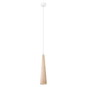 Lampa wisząca Sula drewniana beżowa 72722 Lampa wisząca Sula drewniana beżowa 72722