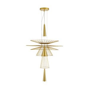 Lampa wisząca SUSSO L złota 60 cm 1066002 Lampa wisząca SUSSO L złota 60 cm 1066002