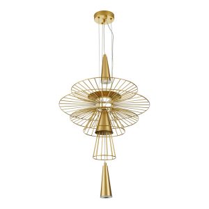 Lampa wisząca SUSSO S złota 40 cm 1066003 Lampa wisząca SUSSO S złota 40 cm 1066003