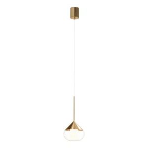 Lampa Wisząca Suza 1xLED złota PL0103-GD 570564 Lampa Wisząca Suza 1xLED złota PL0103-GD 570564