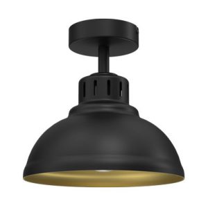 Lampa wisząca Sven czarny mat-złoty mat 1xE27x15W IP20 Luminex 1030344 Lampa wisząca Sven czarny mat-złoty mat 1xE27x15W IP20 Luminex 1030344