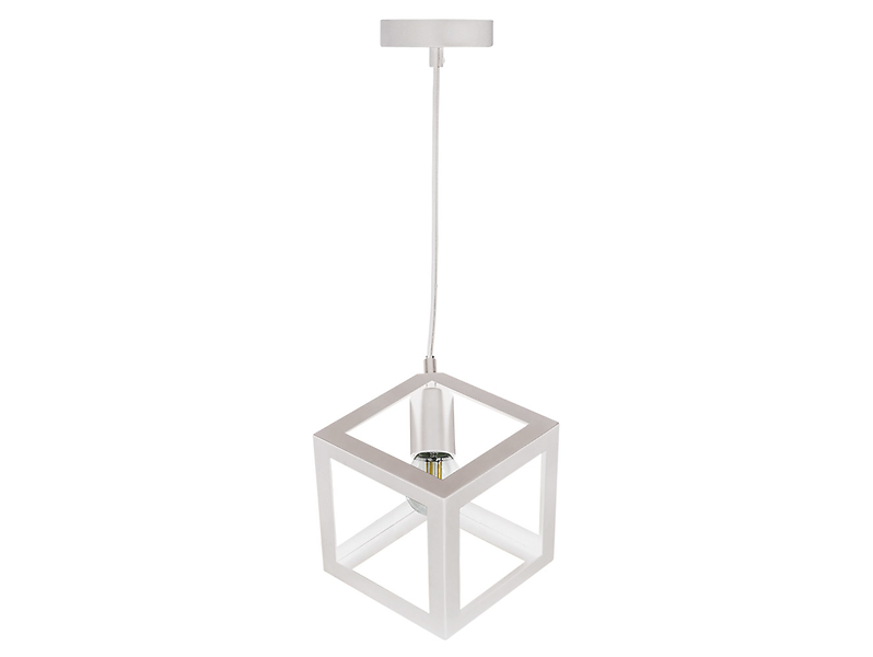 Lampa wisząca Sweden metalowa biała 194498