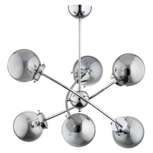 Lampa wisząca SYLA ramiona łuki chromowana-srebrna 6xE14x10W IP20 Alfa 1019339 Lampa wisząca SYLA ramiona łuki chromowana-srebrna 6xE14x10W IP20 Alfa 1019339