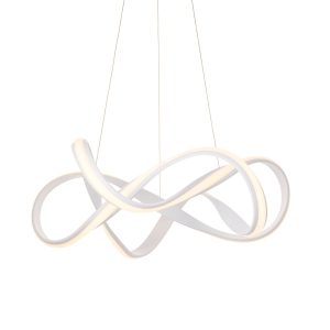 Lampa wisząca SYNERGY biała LED 41W biały ciepły 2900lm IP20 Endon 1027198 Lampa wisząca SYNERGY biała LED 41W biały ciepły 2900lm IP20 Endon 1027198