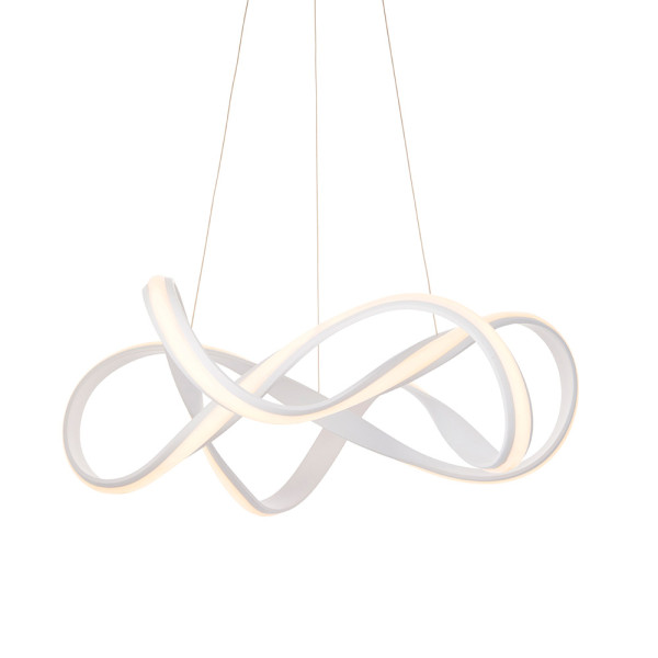 Lampa wisząca SYNERGY biała LED 41W biały ciepły 2900lm IP20 Endon 1027198