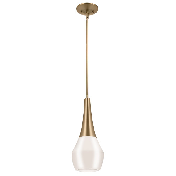 Lampa wisząca szampański brązowo-opalowy DEELA 1xE27x60W Kichler 836930