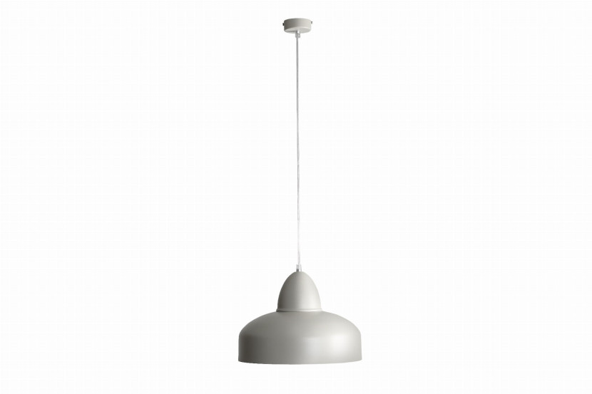 Lampa wisząca szara Como 1xE27x60W wym: 80x30x30 cm Aldex 856201