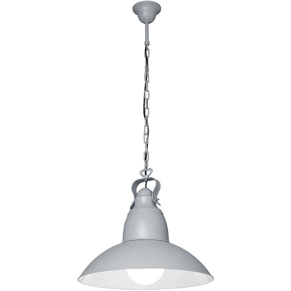 Lampa wisząca szara KATILA 1xE27x60W wym: 70x36x36 cm Aldex 860883