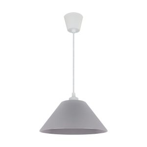 Lampa wisząca szaro-biała INKA 1xE27x25W wym: 107,5x25x25 cm Struhm 841944 Lampa wisząca szaro-biała INKA 1xE27x25W wym: 107,5x25x25 cm Struhm 841944