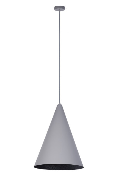 Lampa wisząca szaro-czarna VESUVIO 1xE27x15W Sigma Lighting 836429