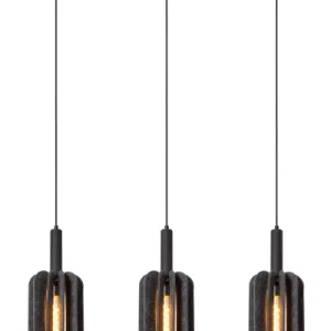 Lampa wisząca szaro-odcienie szarości-czarna RAFAL 3xE27x40W Lucide 850160 Lampa wisząca szaro-odcienie szarości-czarna RAFAL 3xE27x40W Lucide 850160