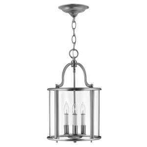 Lampa wisząca szaro-pewter Gentry 4xE14x60W wym: 49x30x30 cm Hinkley 852072 Lampa wisząca szaro-pewter Gentry 4xE14x60W wym: 49x30x30 cm Hinkley 852072