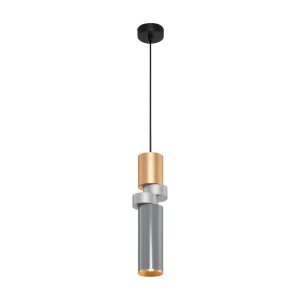 Lampa wisząca szaro-złota PALETTE 1xGU10x40W wym: 200×9,5×9,5 cm Maytoni 851937 Lampa wisząca szaro-złota PALETTE 1xGU10x40W wym: 200×9,5×9,5 cm Maytoni 851937