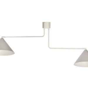 Lampa wisząca szary beż MAGIC 2xE27x15W wym: 45x115x23 cm Sigma Lighting 841604 Lampa wisząca szary beż MAGIC 2xE27x15W wym: 45x115x23 cm Sigma Lighting 841604