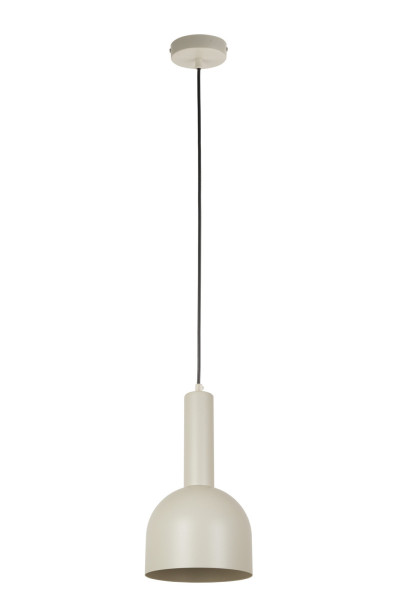 Lampa wisząca szary beż VITRUM 1xE27x15W wym: 120x17x17 cm Sigma Lighting 837430