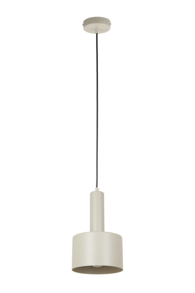 Lampa wisząca szary beż VITRUM 1xE27x15W wym: 120x17x17 cm Sigma Lighting 836401