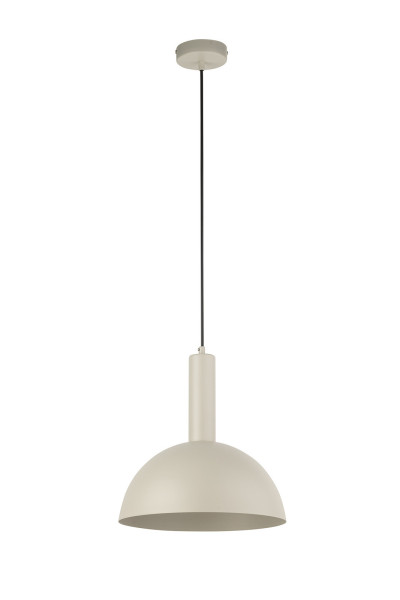Lampa wisząca szary beż VITRUM 1xE27x15W wym: 120x30x30 cm Sigma Lighting 836360