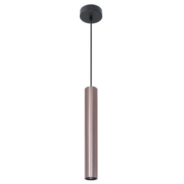 Lampa wisząca szary galwanizowano-satynowa czerń LUNGOMARE 1xGU10x10W Polux 845270