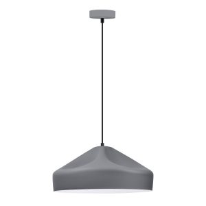 Lampa wisząca szary matowa-czarna-biała GAVLE 1xE27x20W Polux 847498 Lampa wisząca szary matowa-czarna-biała GAVLE 1xE27x20W Polux 847498