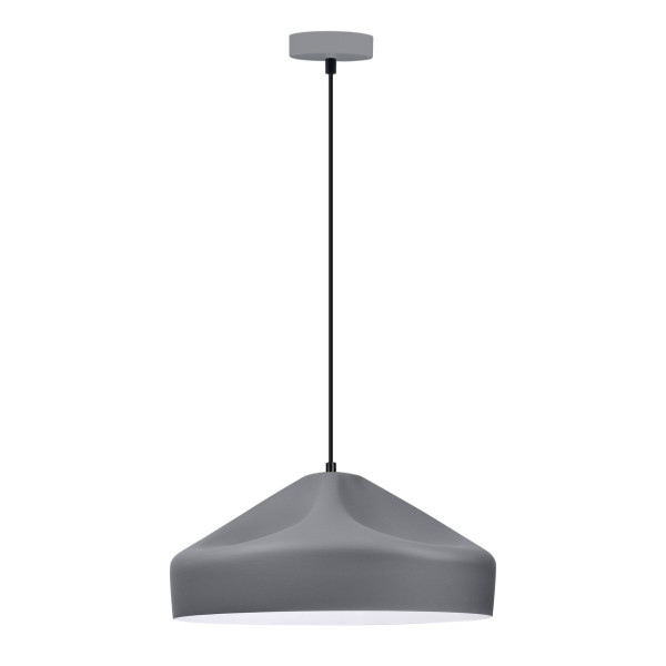 Lampa wisząca szary matowa-czarna-biała GAVLE 1xE27x20W Polux 847498