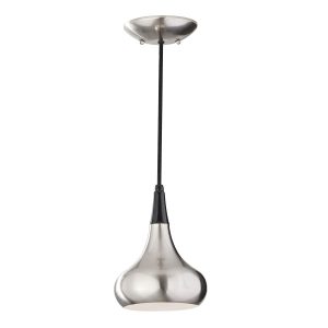 Lampa wisząca szczotkowana stal Beso 1xE27x60W Feiss 849712 Lampa wisząca szczotkowana stal Beso 1xE27x60W Feiss 849712