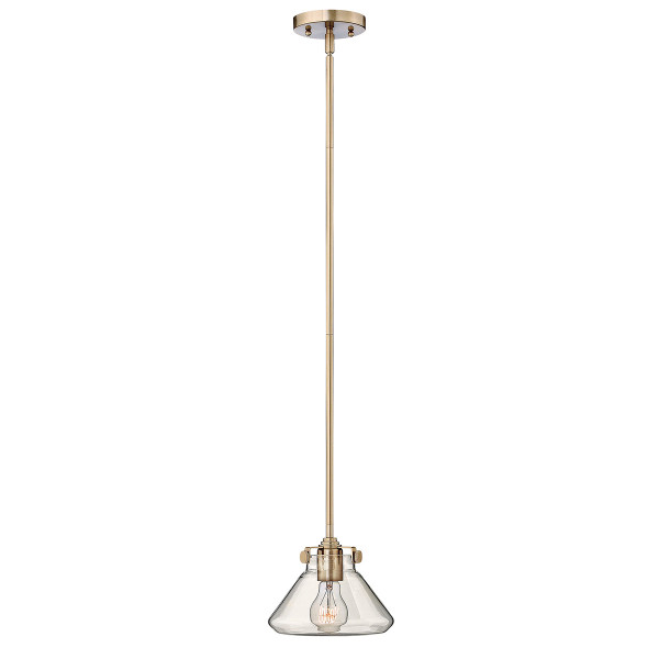Lampa wisząca szczotkowany karmel Congress 1xE27x60W Hinkley 849161