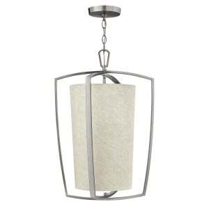 Lampa wisząca szczotkowany nikiel Blakely 3xE14x60W Hinkley 849770