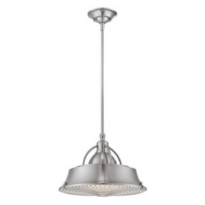 Lampa wisząca szczotkowany nikiel Cody 2xE27x60W Quoizel 849447 Lampa wisząca szczotkowany nikiel Cody 2xE27x60W Quoizel 849447