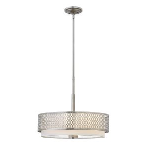 Lampa wisząca szczotkowany nikiel Jules 3xE27x60W Hinkley 849289 Lampa wisząca szczotkowany nikiel Jules 3xE27x60W Hinkley 849289
