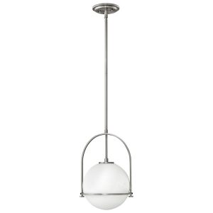 Lampa wisząca szczotkowany nikiel Somerset 1xE27x60W Quintiesse 852119 Lampa wisząca szczotkowany nikiel Somerset 1xE27x60W Quintiesse 852119