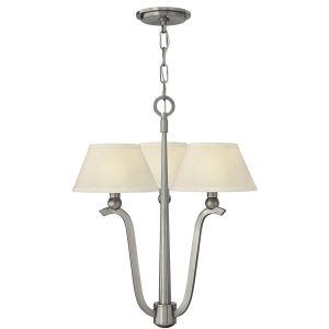 Lampa wisząca szczotkowany nikiel Whitney (HK) 3xE14x60W Hinkley 849463 Lampa wisząca szczotkowany nikiel Whitney (HK) 3xE14x60W Hinkley 849463
