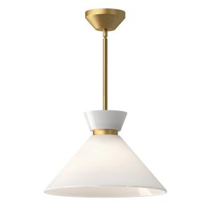 Lampa wisząca szczotkowany złoto-opalowy HALSTON 1xE27x60W Alora Mood 836282 Lampa wisząca szczotkowany złoto-opalowy HALSTON 1xE27x60W Alora Mood 836282