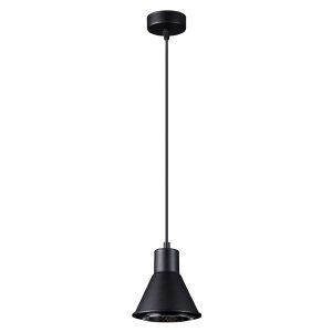 Lampa wisząca Taleja stalowa czarna 72533
