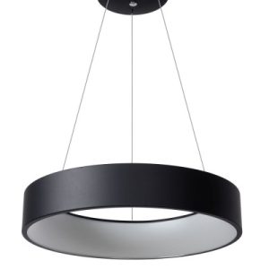 Lampa wisząca TALOWE czarna LED 39W biały ciepły 2340lm IP20 Lucide 1019310