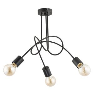 Lampa wisząca TANGO czarna 3xE27x60W wym:41x48x48cm IP20 Alfa 1029971 Lampa wisząca TANGO czarna 3xE27x60W wym:41x48x48cm IP20 Alfa 1029971