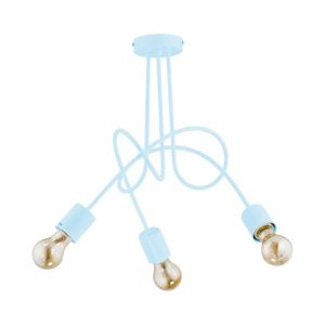 Lampa wisząca TANGO niebieska 3xE27x15W wym:41x48x48cm IP20 Alfa 1029997 Lampa wisząca TANGO niebieska 3xE27x15W wym:41x48x48cm IP20 Alfa 1029997