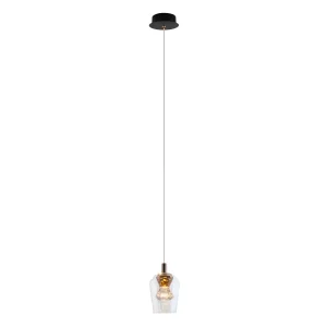 Lampa Wisząca Tasa 1xLED czarna PL0143-1 542539 Lampa Wisząca Tasa 1xLED czarna PL0143-1 542539