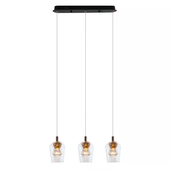 Lampa Wisząca Tasa 1xLED czarna PL0143-3 542538