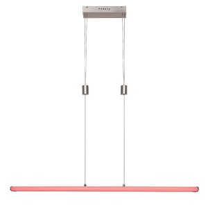 Lampa wisząca Temperius chrom satynowany-biała LED 1x24W 1415lm Rabalux 852589