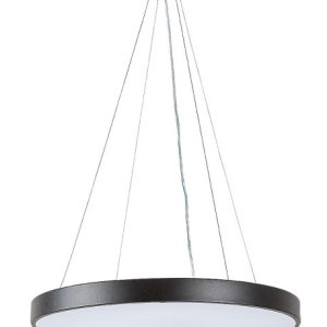 Lampa wisząca Tesia czarno-biała LED 1x36W Ciepła biel 2000lm Rabalux 835999