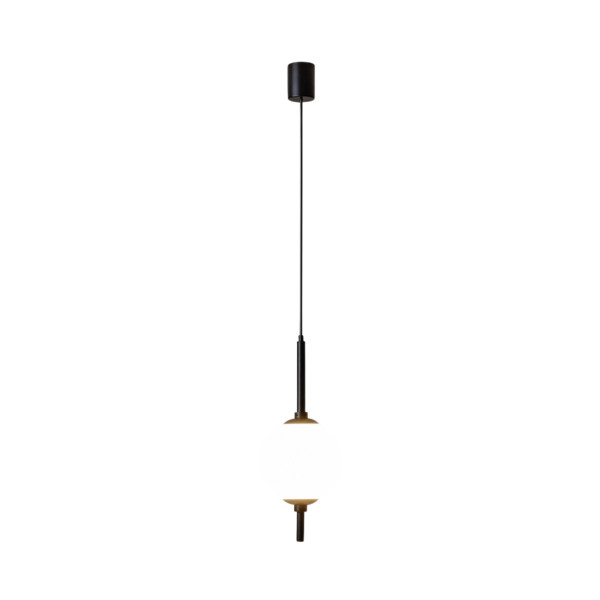 Lampa wisząca The Sixth Sense czarno-biała LED 1x7W 3000K 400lm Maytoni 849150