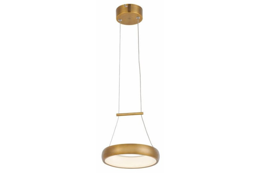 Lampa wisząca Thea ciemny złoty LED 1x12W Neutralna biel 960lm Reality 846022